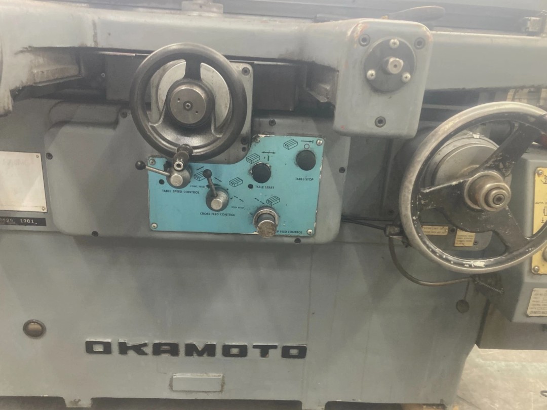 12" x 36" Okamoto, Automatic Surface Grinder - Image 3