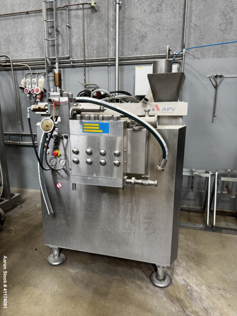 APV Rannie #R-15-16.56, Homogenizer, 14,500 PSI, 300 LPH, 80 GPH, Unused, 2008 - Image 2