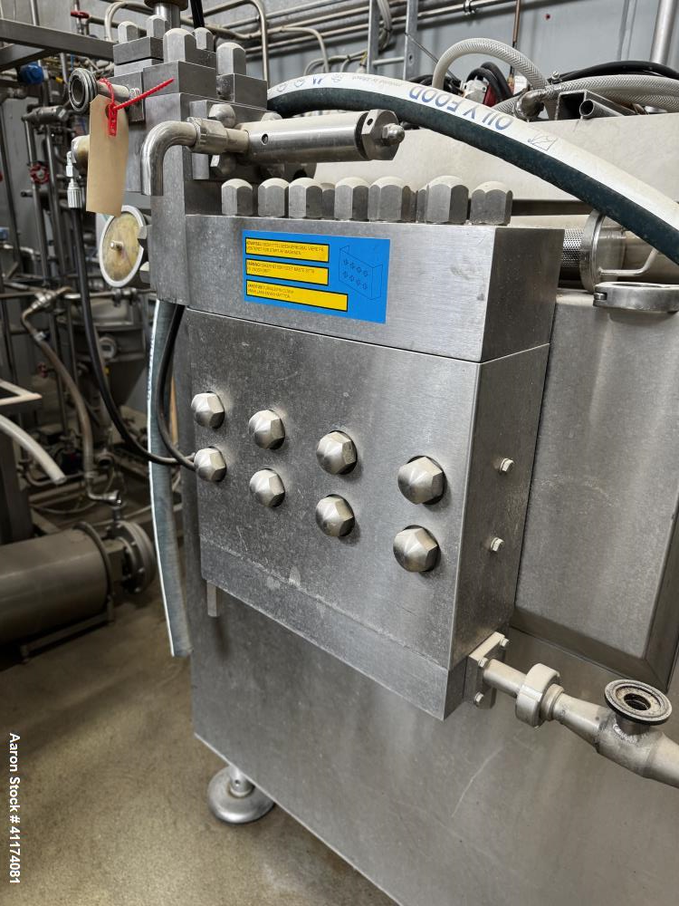 APV Rannie #R-15-16.56, Homogenizer, 14,500 PSI, 300 LPH, 80 GPH, Unused, 2008 - Image 3