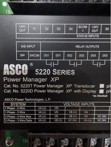 1600 Amp. ASCO, Automatic Transfer Switch, 3P, 480 Volt, 3PH, (3 available) - Image 8