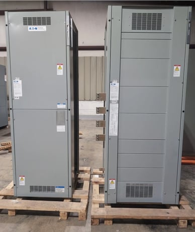 1200 Amps, Eaton, Pow-R-Line Low-Voltage Switchboard 2-Section Lineup, 4-wire, indoor, 480/277 Volt, 3PH - Image 1