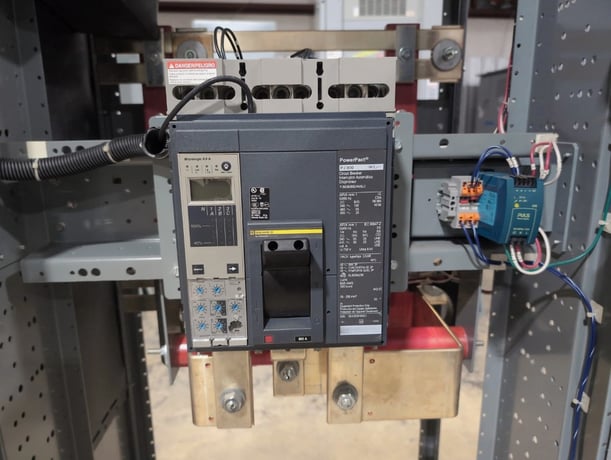 800 Amps, Square D, QED I-Line Low-Voltage Power Distribution Switchboard, molded case main breaker - Image 4