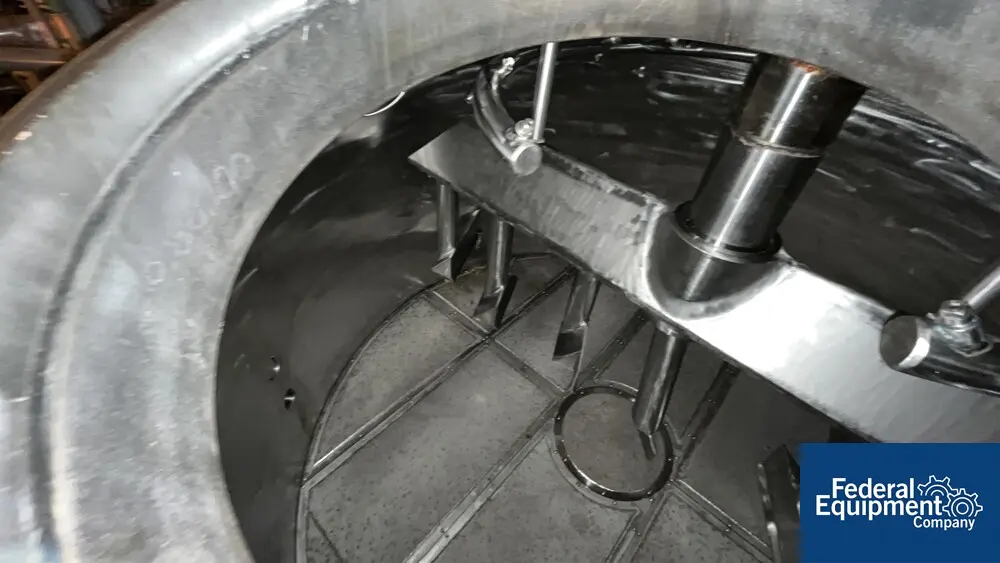 64.6 sq.ft. Rosenmund #Paddle, Nutsche Filter, Stainless Steel, 50/150 psi, 1988 - Image 6