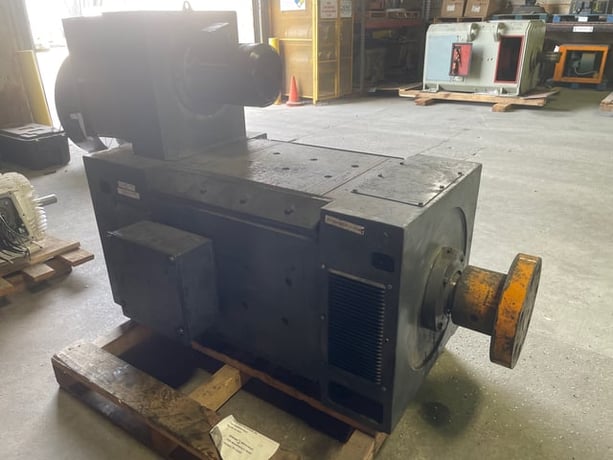 600 HP 1200 RPM Siemens, Frame 354, DPFVBB, 520 VA, 220/140 VF - Image 1