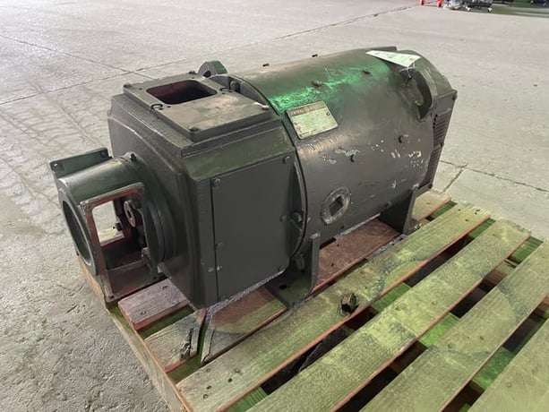 125 HP 1800 RPM General Electric, Frame 368AY, DPFVBB, 500 VA, 300/150 VF - Image 2