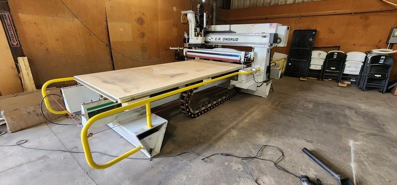 Onsrud #122RH18CDA, CNC Router w/Roller Hold-Down, 5' x 10' Work Envelope, 10 HP, 24000 RPM, 12-Tool ATC, 2017 - Image 1