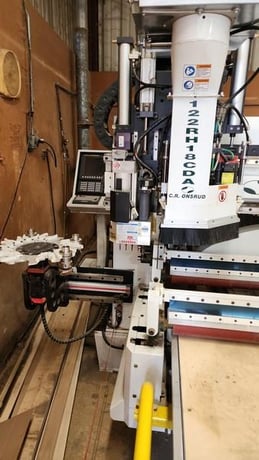 Onsrud #122RH18CDA, CNC Router w/Roller Hold-Down, 5' x 10' Work Envelope, 10 HP, 24000 RPM, 12-Tool ATC, 2017 - Image 4