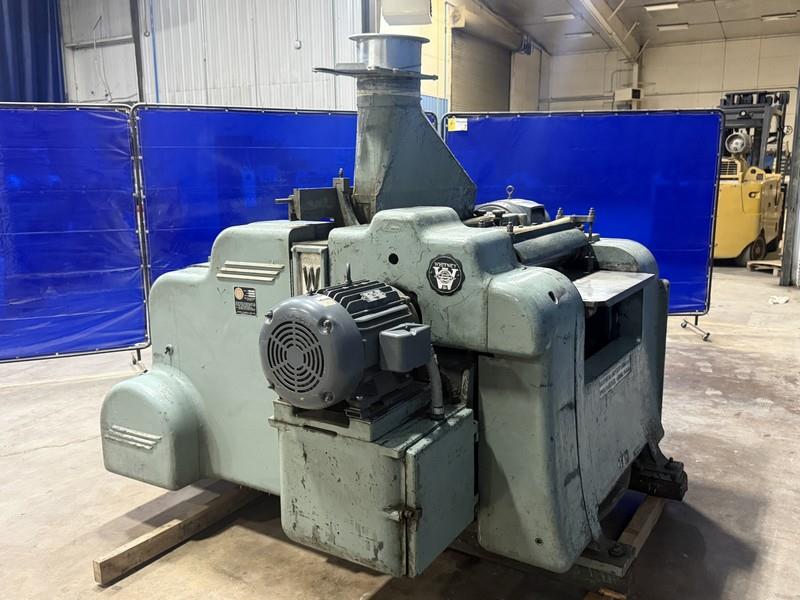 30" x 7" Newman/Whitney #S-970, Double-Sided Planer, (8) Powered Feed Rolls, (2) Top Infeed Rolls, 33-98 FPM - Image 7