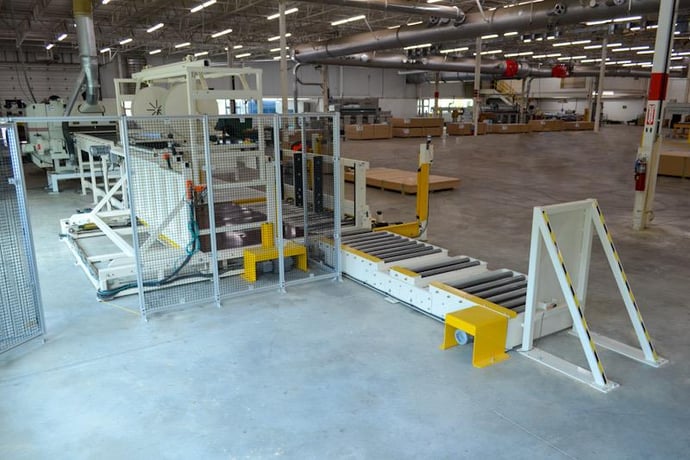 Choice Machinery Group #C12XX, Rip Saw Material Handling System, 24"-27" width x 36"-109" L x 0.5"-1.13" - Image 3