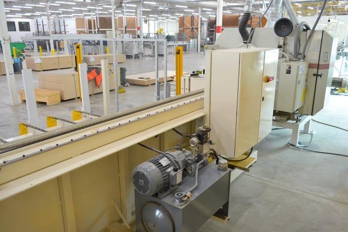 Choice Machinery Group #C12XX, Rip Saw Material Handling System, 24"-27" width x 36"-109" L x 0.5"-1.13" - Image 4