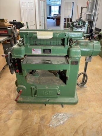 24" x 8" Oliver #299, Surface Planer, 15-60 FPM, 5 HP - Image 1