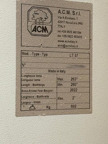 36" Laguna #LT37, Welded Steel Bandsaw, 37" Wheel diameter, 261" L x 1/8" -2" width Blade Size, 31" x 50" - Image 2