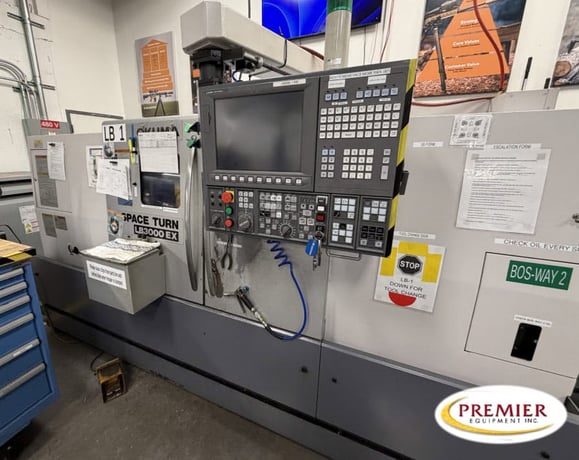 Okuma #LB-3000EX-M-C1000, CNC turning center with milling, OSP-0P200LA, 22.8" swing, 40.1" centers, 2011 - Image 1
