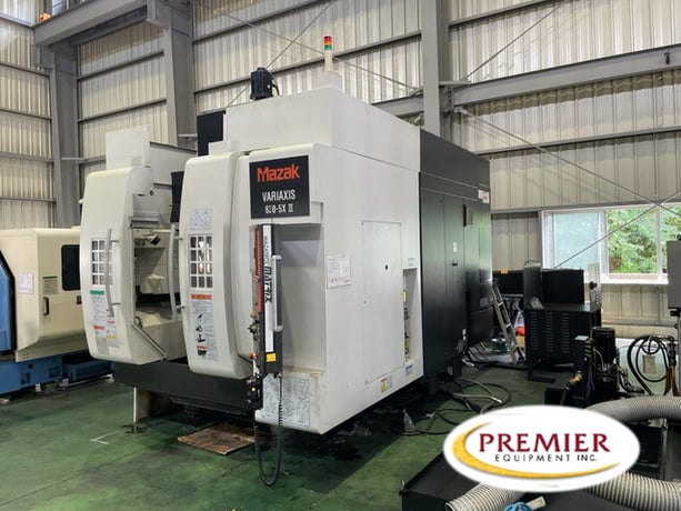 Mazak #Variaxis-630-5X-II, single pallet 5-Axis CNC vertical machining center, Mazatrol Matrix Control, 24.8" - Image 1