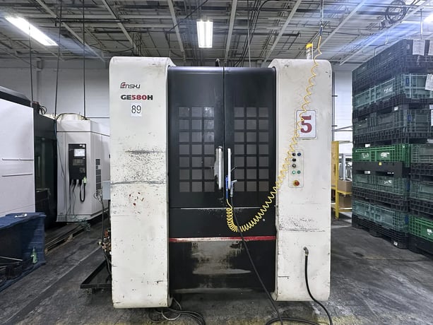 Enshu #GE580H, CNC horizontal machining center, 40 automatic tool changer, 31.5" X, 31.5" Y, 32.7" Z, 10000 - Image 1