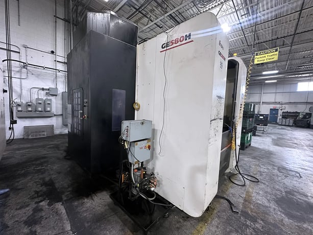 Enshu #GE580H, CNC horizontal machining center, 40 automatic tool changer, 31.5" X, 31.5" Y, 32.7" Z, 10000 - Image 2