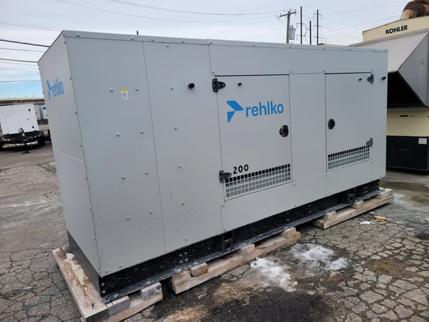 200 KW Kohler Rehlko #KG200, Natural gas / LPQ generator set, 120/208 Volts, 3-phase, 1800 RPM, KG10V08T-6DGS - Image 3