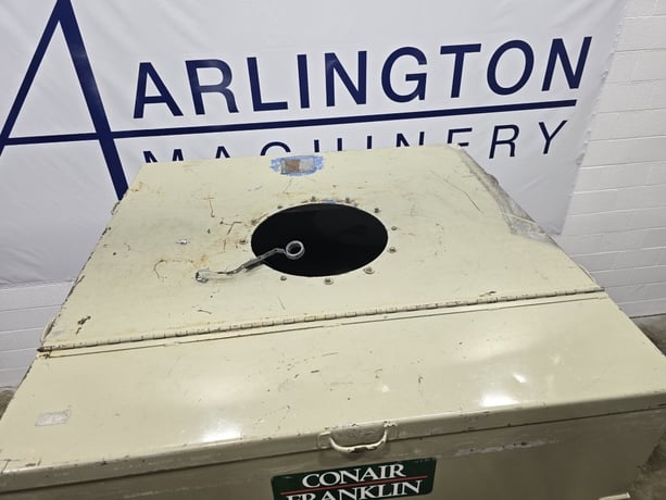 72 cu.ft. Conair, surge bin, 54" L x 54" W vessel, 36" H straight side, 36" H angled side, 5" diameter - Image 9