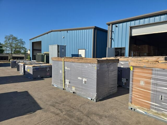 7.5 Ton, Carrier #48LCEA08J2A6A4R4F0, ultra high efficiency RTU unit, 3-stage cooling, NG heat, new, 2023 - Image 5