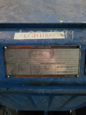 Farrel #F80, 4 wing " ST" rotors 600 HP unidrive, 600 HP DC motor, 1997 - Image 4