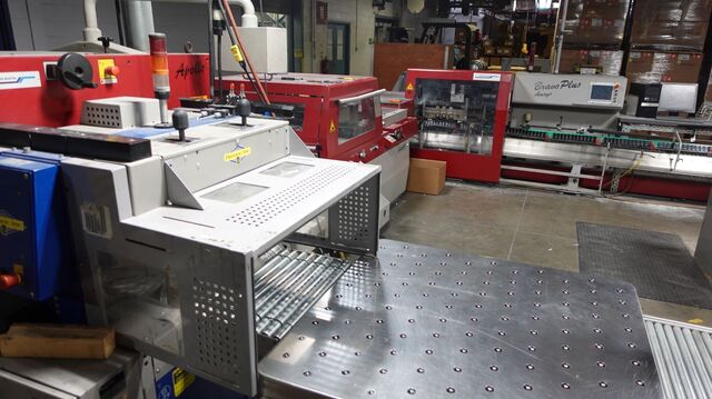 Muller Martini #Bravo-Plus-Amrys, Saddle Stitcher, 4 Pocket with Cover Feeder, 14000 CPH, 6mm stitches, 2008 - Image 2