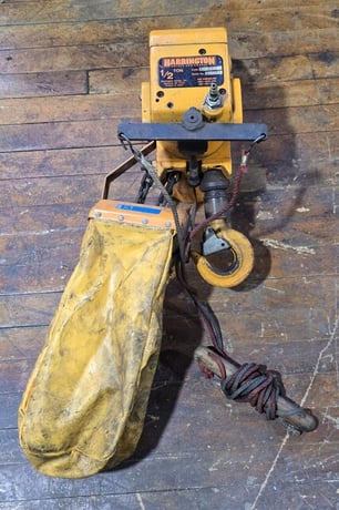 .5 Ton, Harrington #TCR-500C, Pneumatic Air Hoist, 60-90 PSI, 410-620 kPa - Image 8