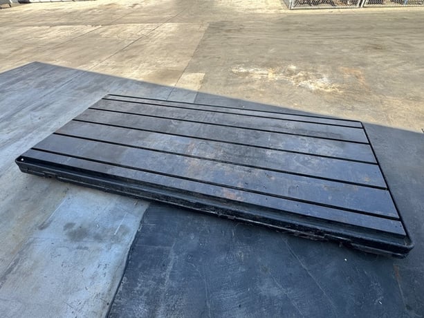 55" x 132" x 6" Thick Cast Floor Plate - Image 2