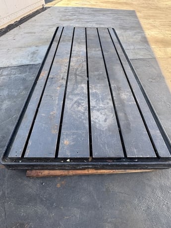 55" x 132" x 6" Thick Cast Floor Plate - Image 4