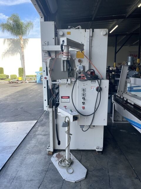 60 Ton, Wysong #MTH-60-72, CNC Hydraulic Press Brake, 6' overall, 6" stroke, 62" between housing, 9" adj., 6" - Image 3