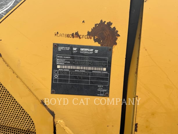 Caterpillar D3G, 4026 hours, S/N: CFC00194, 2002 - Image 6