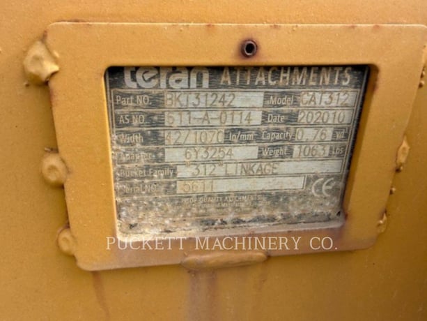 Teran Industries, Inc. TERAN 42" .76YD3 BUCKET, Bucket, S/N: BKT31242, 2020 - Image 2