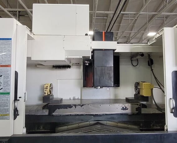 Mazak #VCN-700E/40-II, 4 Axis vertical machining center w/Nikken 302MA CNC Rotary Table, 80" X, 27.6" Y - Image 2