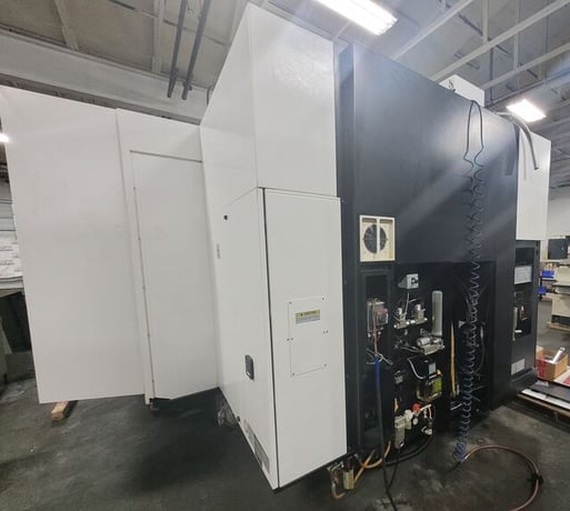 Mazak #VCN-700E/40-II, 4 Axis vertical machining center w/Nikken 302MA CNC Rotary Table, 80" X, 27.6" Y - Image 7