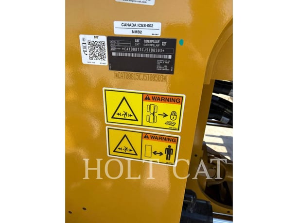 Caterpillar 815, Compactor, 1040 hours, S/N: J5T00503, 2025 - Image 6