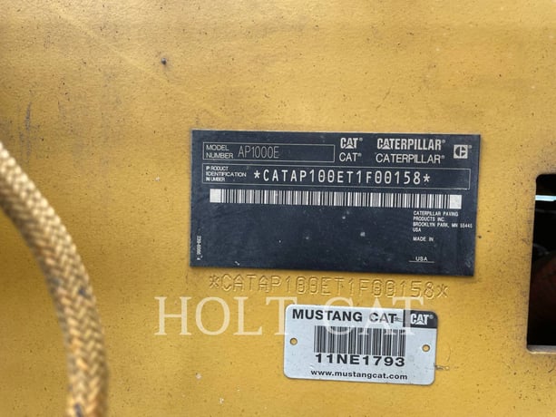 Cat AP1000E, Wheel Loader, 10567 hours, S/N: T1F00158, 2012 - Image 6