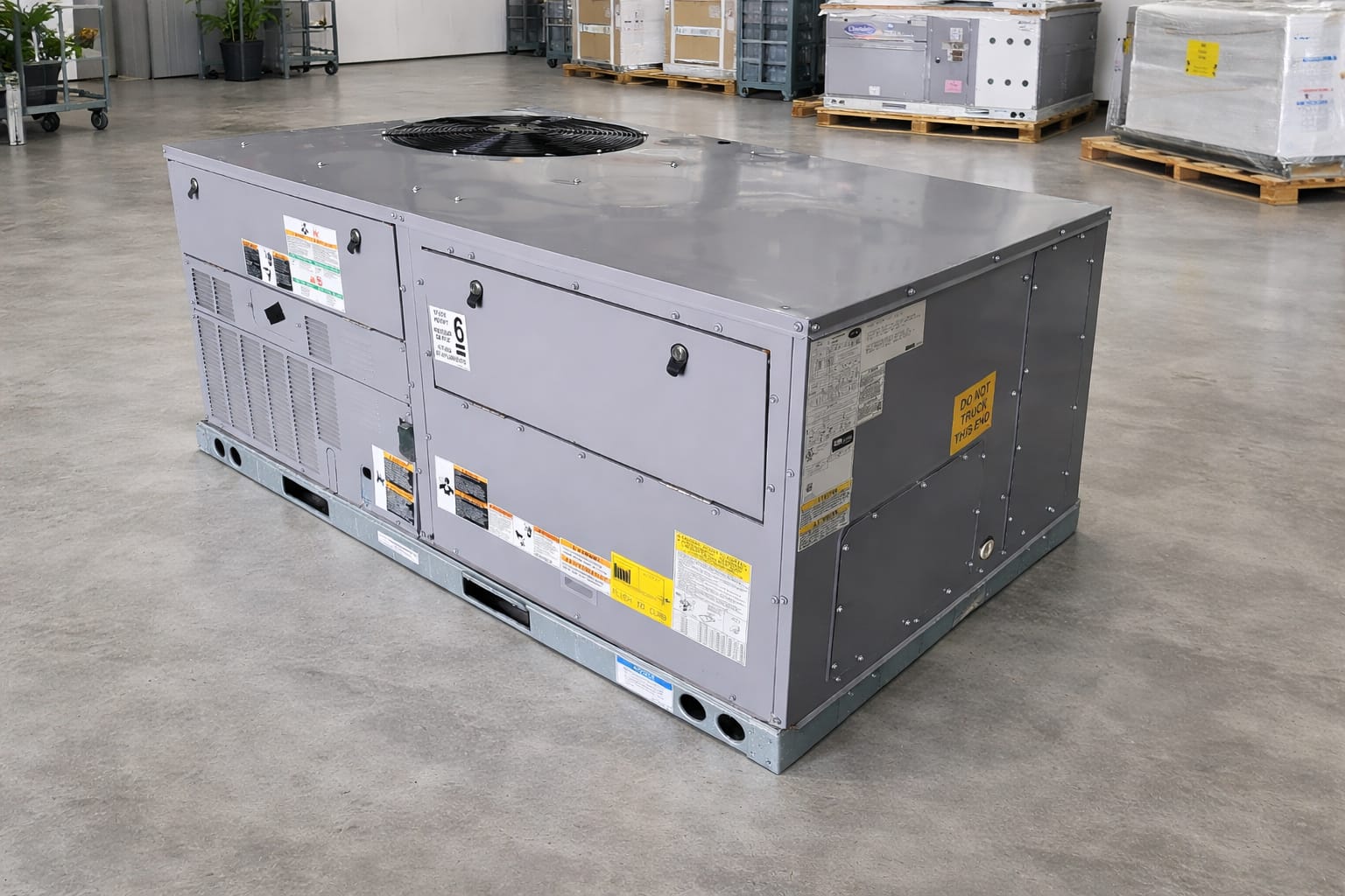 3 Ton, Carrier #Weathermaster, RTU package unit, gas heat, R410a, 460 V., new - Image 6