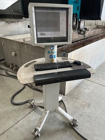 Flow #M3B-7320, waterjet, 50 HP, 87000 psi, 6.6' x 24' table, 500 IPM, 460-480 V., 2016 - Image 3