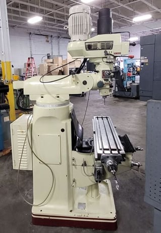 Acer E-Mill #EVS-3VS, vertical mill, 3 HP, 9" x42" tbl., 60-4200 RPM, 34" X, 12" Y, 16" Z, R8, AcuRite 2-Axis - Image 4
