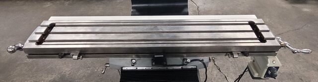 Acer E-Mill #EVS-3VS-II, vertical mill, 3 HP, 9" x48" tbl., 60-4500 RPM, R8, Newall DP700 2-Axis digital read - Image 10