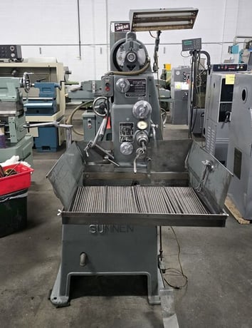 Sunnen Precision #MBB-1600, horizontal hone, .060" to 6-1/2" ID, .125"-1.6' stroke, coolant w/ filter, work - Image 1