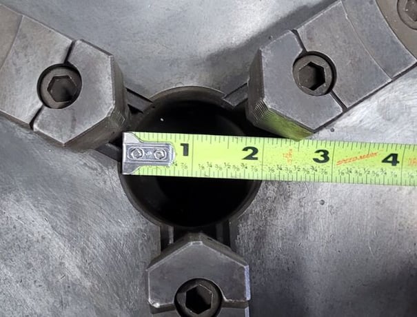 Universal Vise and Tool Co., horizontal/vertical rotary table, 8" 3-jaw Pratt Burnerd chuck - Image 7