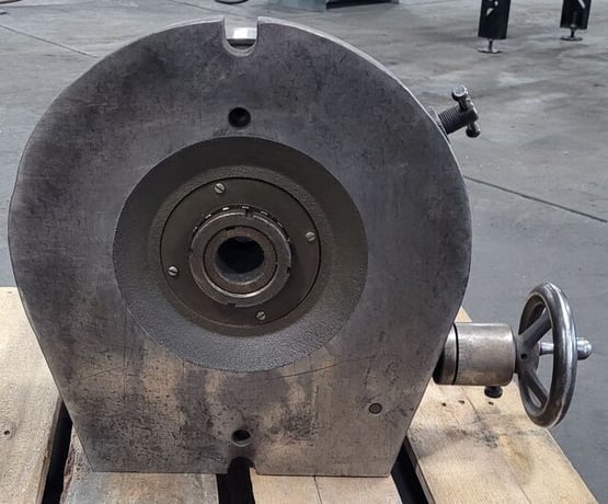 Universal Vise and Tool Co., horizontal/vertical rotary table, 8" 3-jaw Pratt Burnerd chuck - Image 10