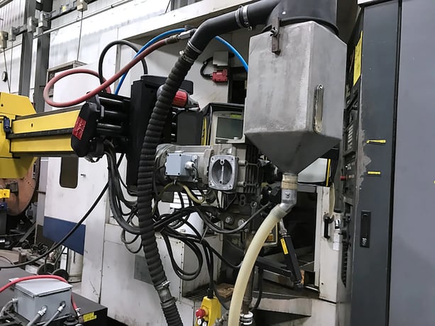 Esab #CCaB22-VLS-TC, sub arc welder, column & 114" boom, 2014 - Image 3