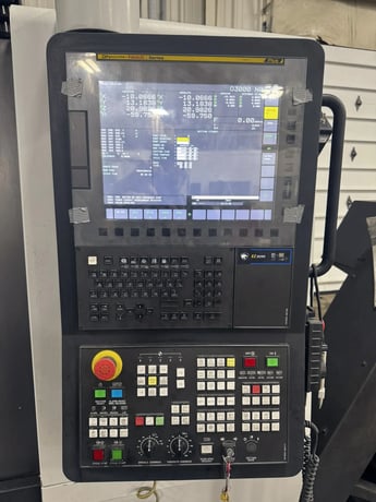 Daewoo Doosan #DNM-5700S, CNC vertical machining center, 40 automatic tool changer, 41.3" X, 22.4" Y, 20.1" - Image 4