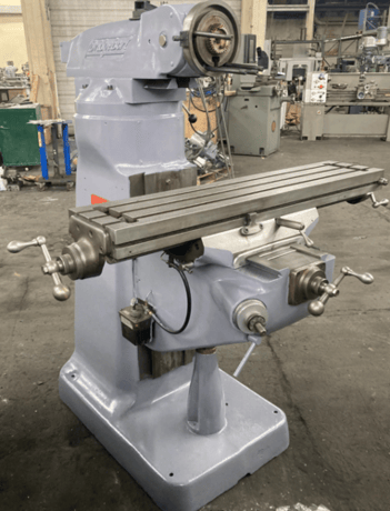 Bridgeport, Vertical Turret Knee Mill, 42" T-slotted table, 1 HP - Image 2
