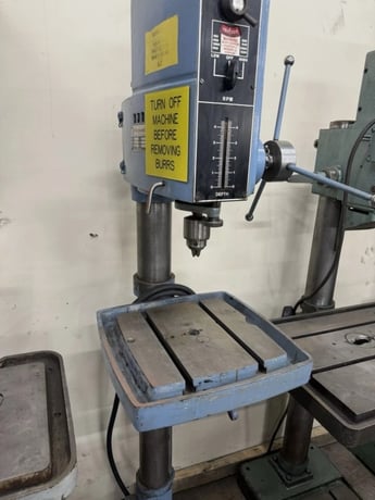 Rockwell #EFI-1, Single Spindle Upright Drill Press, 0.6/0.9 HP, 480 Volt, 3PH - Image 4