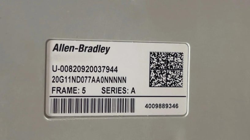 60 HP Allen-Bradley #20G11ND077AA0NNNNN, powerflex 755 variable frequency dr, 480 Volt, 3PH - Image 3