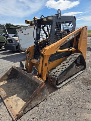 3,000 lb. Case #440CT, Compact Track Loader, Enclosed Cab, 83 HP, Diesel, 2007, AS IS - Image 4