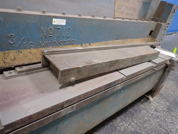 3/16" x 10' Niagara #710, Shear, 7.5 HP, 220/440 V. - Image 5
