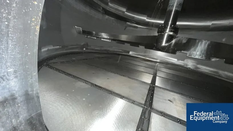 3V Tech #FPP1000/FF, Nutsche Filter, 304 Stainless Steel, 50psi, 107.6 sq.ft., 2014 - Image 6